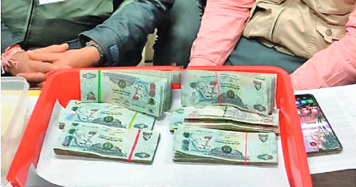 Foreign currency worth ₹ 25.58 lakh seized at Jpr airport